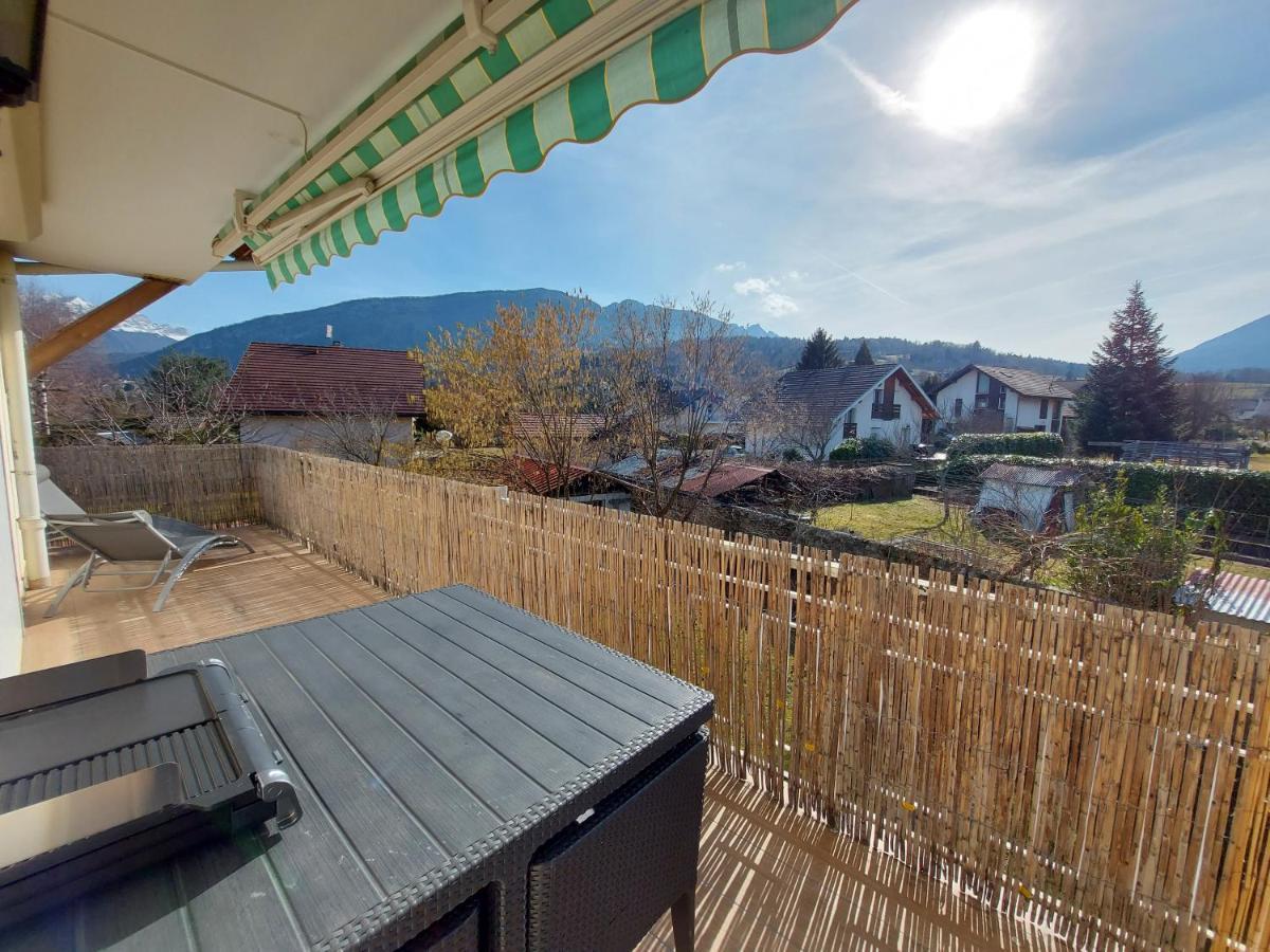 Lac et Montagne: Spacious Apartment with Terrace near St Jorioz Saint-Jorioz Exterior photo