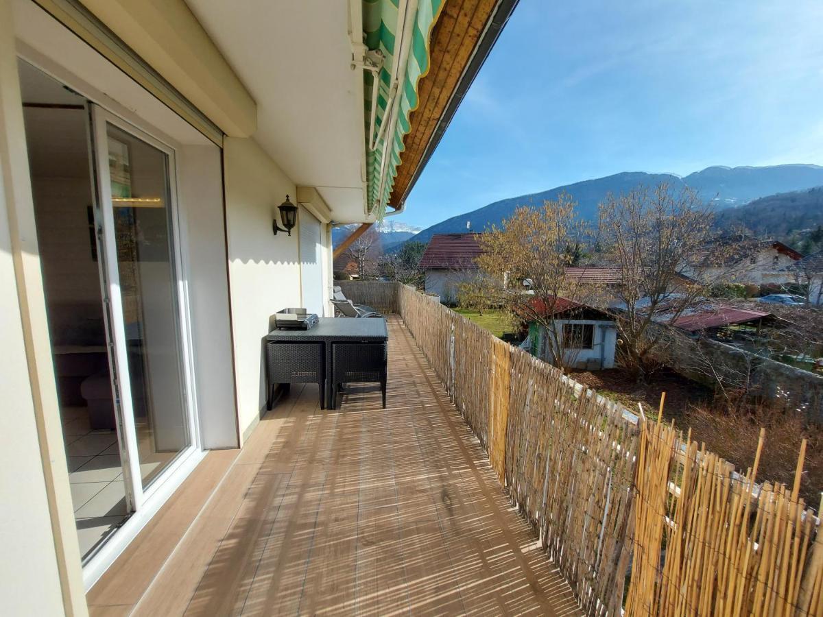 Lac et Montagne: Spacious Apartment with Terrace near St Jorioz Saint-Jorioz Exterior photo